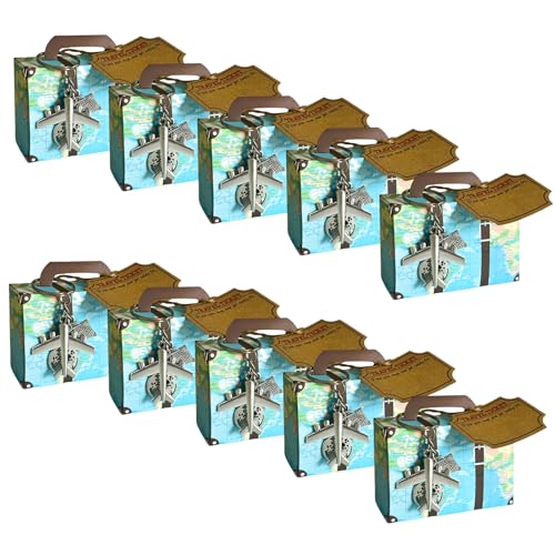 10pcs 0miniature Koffer Bonbonhalter Stilvolle Geschenke Koffer Zum Geben Und Speichern Von Süßigkeiten Handgefertigte Süßigkeiten Container Geschenk 10pcs 0miniature Koffer Bonbonhalter Stilvolle Geschenke Koffer Zum Geben Und Speichern Von Süßigkeiten Handgefertigte Süßigkeiten Container Geschenk von jebyltd