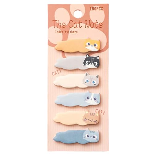 180pcs Cartoon Kätzchen Kleber Hinweis Schreibbarer Seitenmarker 15x45mm Seite Registerkarte "Registerkarte" Lesezeichen Für Notebook Planer Ordner Tiernotizen 180pcs Cartoon Kätzchen Kleber Hinweis Schreibbarer Seitenmarker 15x45mm Seite Registerkarte "Registerkarte" Lesezeichen Für Notebook Planer Ordner Tiernotizen von jebyltd