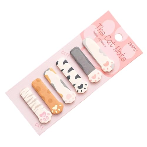 180pcs Cartoon Kätzchen Kleber Hinweis Schreibbarer Seitenmarker 15x45mm Seite Registerkarte "Registerkarte" Lesezeichen Für Notebook Planer Ordner Tiernotizen 180pcs Cartoon Kätzchen Kleber Hinweis Schreibbarer Seitenmarker 15x45mm Seite Registerkarte "Registerkarte" Lesezeichen Für Notebook Planer Ordner Tiernotizen von jebyltd