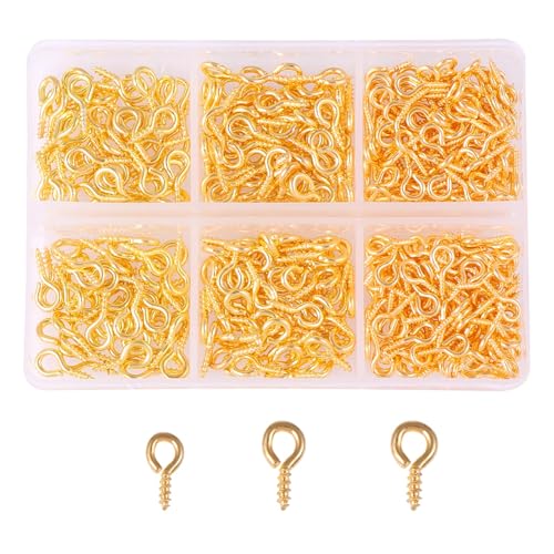 200pcs Schrauben Augennadel In 3 Größe Augenschraube Haken Eyelett von jebyltd