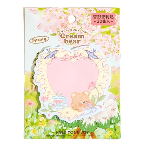 30 Blätter Blumenbärennote Pad Haftnotizen Papiertasche Memo Pad Erinnerung Auf Buch Journal Notebook Planer Kalender Blumen Memo Set 30 Blätter Blumenbärennote Pad Haftnotizen Papiertasche Memo Pad Erinnerung Auf Buch Journal Notebook Planer Kalender Blumen Memo Set von jebyltd