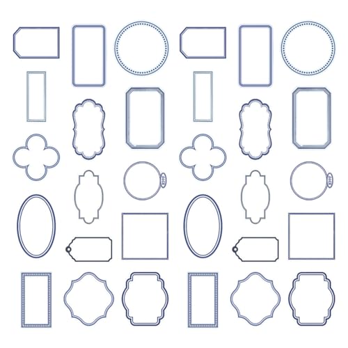 30 PCs Vintage Bilderrahmen Scrapbook Frames Scrapbooking Supplies Dekorative Rahmen Für Kunsthandwerk Journaling Notebook 30 PCs Vintage Bilderrahmen Scrapbook Frames Scrapbooking Supplies Dekorative Rahmen Für Kunsthandwerk Journaling Notebook von jebyltd