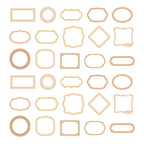 30 PCs Vintage Bilderrahmen Scrapbook Frames Scrapbooking Supplies Dekorative Rahmen Für Kunsthandwerk Journaling Notebook 30 PCs Vintage Bilderrahmen Scrapbook Frames Scrapbooking Supplies Dekorative Rahmen Für Kunsthandwerk Journaling Notebook von jebyltd