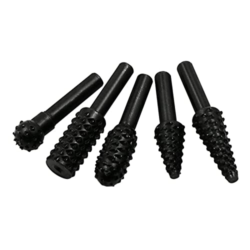 5 Stück/Set Rotationsraspel, HSS-Schleifkopf, Elektrowerkzeug, Holzbearbeitung, Fräser, Bohrer, Drehfeilenschaft, 0,64 cm Bohrer-Set für Metall, Edelstahl, Holz 5 Stück/Set Rotationsraspel, HSS-Schleifkopf, Elektrowerkzeug, Holzbearbeitung, Fräser, Bohrer, Drehfeilenschaft, 0,64 cm Bohrer-Set für Metall, Edelstahl, Holz von jebyltd