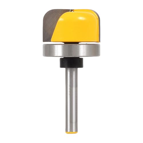 6,35 mm Schaft Schüssel Tablett Vorlage Holz Router Bit 1/4 Zoll Eckabrundung Fräser Holzbearbeitung Möbel Werkzeug von jebyltd