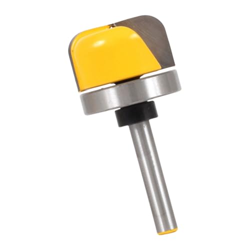 6,35 mm Schaft Schüssel Tablett Vorlage Holz Router Bit 1/4 Zoll Eckabrundung Fräser Holzbearbeitung Möbel Werkzeug von jebyltd