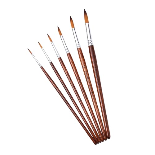 6pcs Aquarellpinsel Pinsel Nylon Pinsel Für Künstler Anfänger Acrylöl Öl Aquarell Gouache Malerei Gesicht Körperkunst Professionelle Malerei 6pcs Aquarellpinsel Pinsel Nylon Pinsel Für Künstler Anfänger Acrylöl Öl Aquarell Gouache Malerei Gesicht Körperkunst Professionelle Malerei von jebyltd