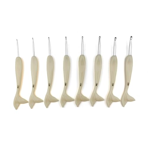 8pcs 2 5 Mm Bis 6 0 Mm Ergonomische Aluminiumhäkchen Haken Mit Harzfischschwanzgriff Für Anfänger Stricken Stricken Häkeln Häkelwerkzeug 8pcs 2 5 Mm Bis 6 0 Mm Ergonomische Aluminiumhäkchen Haken Mit Harzfischschwanzgriff Für Anfänger Stricken Stricken Häkeln Häkelwerkzeug von jebyltd