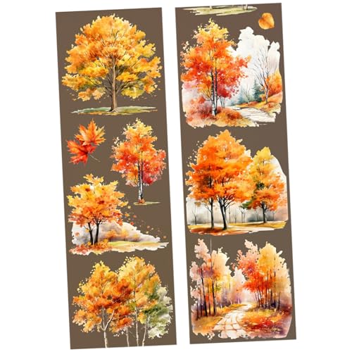 Ästhetische Dekorative Klebebandwälder Klebeband Maskierung Haustier Journal Crafting Beauty Scrapbooking Supplies Masking Schönheit Dekorative Wälder Basteln Haustier Geschenk von jebyltd