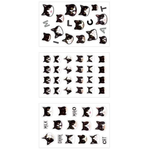 Cartoon Cats PVC Aufkleber Für Scrapbooking Journal Foto Album Telefon Hülle Gepäck Kid Belohnung Aufkleber Für Kinder Lehrer PVC von jebyltd