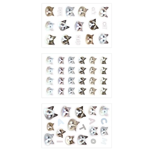 Cartoon Cats PVC Aufkleber Für Scrapbooking Journal Foto Album Telefon Hülle Gepäck Kid Belohnung Aufkleber Für Kinder Lehrer PVC von jebyltd