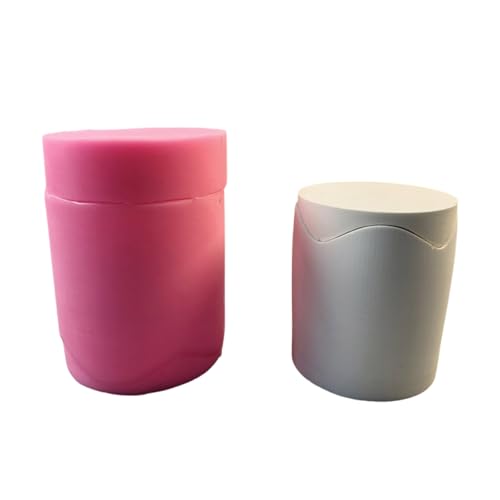 Flexible Kerzengläser Silikonform Studie Silikonform Set Für Handwerksliebhaber Erstellen Einzigartiger Kerzenbehälter Handgefertigtes Geschenk von jebyltd