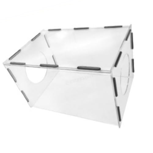 Hochtransparentes Acryl-Schild-Zubehör zum Schnitzen und Polieren von Schmuck, mit 360-Grad-Klarsicht Hochtransparentes Acryl-Schild-Zubehör zum Schnitzen und Polieren von Schmuck, mit 360-Grad-Klarsicht von jebyltd