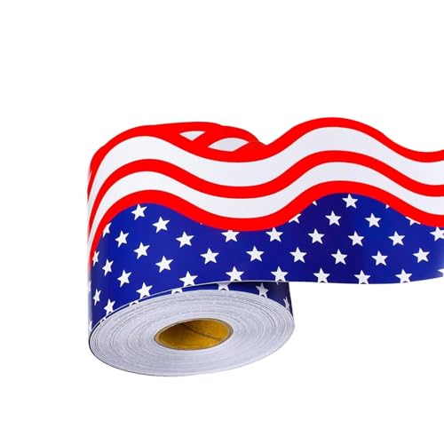 Independence Day Bulletin Border Tric 4. Juli Grenze Grenzkleber Board Dekorationen von jebyltd