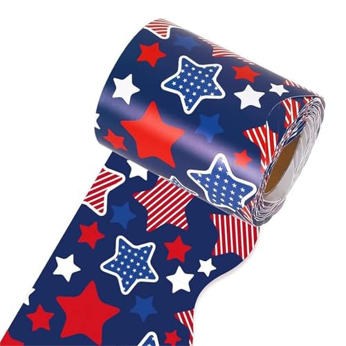 Independence Day Bulletin Border Tric 4. Juli Grenze Grenzkleber Board Dekorationen von jebyltd