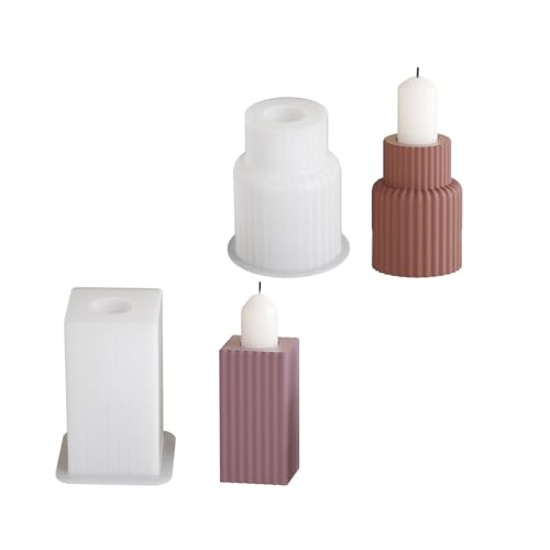 Kreative Geschenke Flexible Silikonform Vielseitig Gestreifte Silikonform Für Handwerk Rund Und Quadratischer Kerzenhalter Kreatives Geschenk Für Freund Kreative Geschenke Flexible Silikonform Vielseitig Gestreifte Silikonform Für Handwerk Rund Und Quadratischer Kerzenhalter Kreatives Geschenk Für Freund von jebyltd
