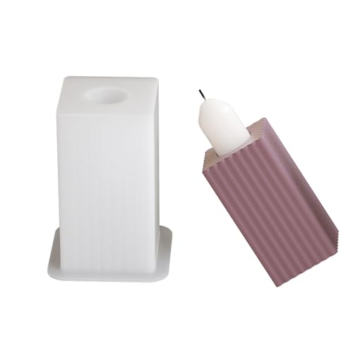 Kreative Geschenke Flexible Silikonform Vielseitig Gestreifte Silikonform Für Handwerk Rund Und Quadratischer Kerzenhalter Kreatives Geschenk Für Freund Kreative Geschenke Flexible Silikonform Vielseitig Gestreifte Silikonform Für Handwerk Rund Und Quadratischer Kerzenhalter Kreatives Geschenk Für Freund von jebyltd