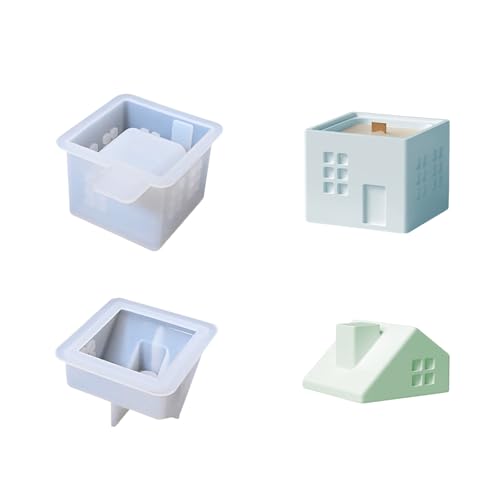 Lebensmittelqualität Silikonhandwerk Schimmel Einfache Veröffentlichung Für Harzkunst Kerze Country Cottages Design Schmuckzubehör Easy Release Silikonform Lebensmittelqualität Silikonhandwerk Schimmel Einfache Veröffentlichung Für Harzkunst Kerze Country Cottages Design Schmuckzubehör Easy Release Silikonform von jebyltd