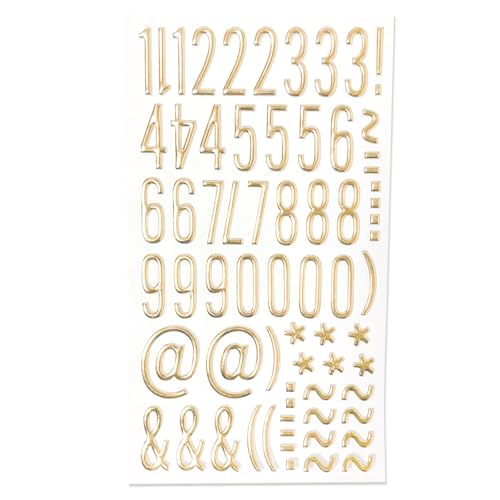 Metallic Letter Nummer Aufkleber Gold Glitzer PVC Aufkleber Für Kartenbildung Album Scrapbooking Dekorative Goldbuchstaben Metallic Letter Nummer Aufkleber Gold Glitzer PVC Aufkleber Für Kartenbildung Album Scrapbooking Dekorative Goldbuchstaben von jebyltd