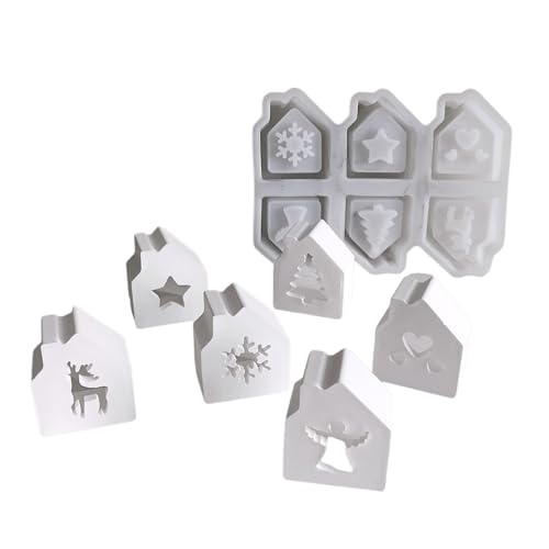 Silikonform Mit 6 Miteinander Verbundenen Hausdesigns Handherstellung Von Formen Zum Handwerk Von Umgebungslichtern Für Familienscheiben Schmuckwerkzeuge Geeignet Silikonform Mit 6 Miteinander Verbundenen Hausdesigns Handherstellung Von Formen Zum Handwerk Von Umgebungslichtern Für Familienscheiben Schmuckwerkzeuge Geeignet von jebyltd