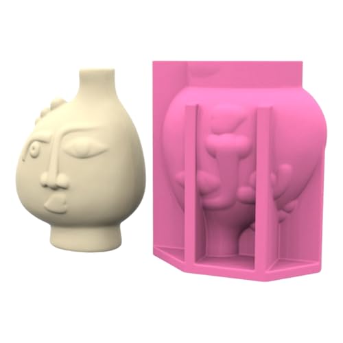 Silikongussschimmelpekte Vase Schimmel Pflanzgefäße Blumenpot Formen Abstrakte Gesichtsform Zur Herstellung Von Wohnkern Haus Decors Craft Form Silikongussschimmelpekte Vase Schimmel Pflanzgefäße Blumenpot Formen Abstrakte Gesichtsform Zur Herstellung Von Wohnkern Haus Decors Craft Form von jebyltd