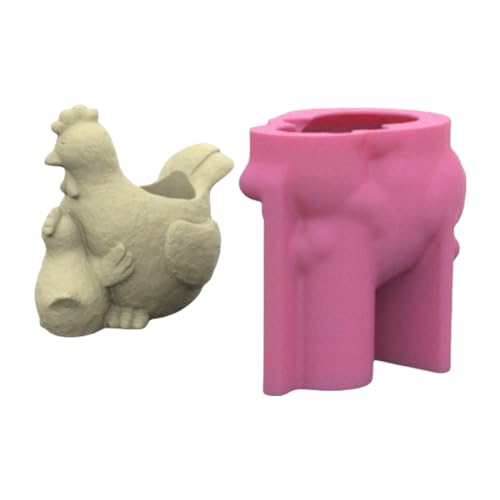Silikonpflanztöpfe Formenform Form Hühnerform Kreative Blütenknopfform Silikonpflanztöpfe Formenform Form Hühnerform Kreative Blütenknopfform von jebyltd
