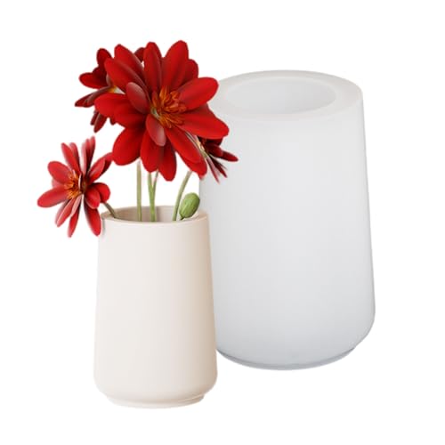 Vielseitige Silikonform Für Runde Blumentöpfe Einfacher Beerdigung Zement Pflanzer Accessoire Für Enthusiasten Haushalt Silikonblume Vase Form von jebyltd