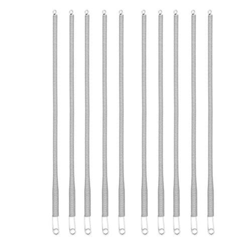 jebyltd 10pcs Elastisches Kabelwaden Gewinde Aus Edelstahl Feder Draw String Gewinde Seilbandgewinde Hilfs Wäscheband Werkzeugzeichenfolge jebyltd 10pcs Elastisches Kabelwaden Gewinde Aus Edelstahl Feder Draw String Gewinde Seilbandgewinde Hilfs Wäscheband Werkzeugzeichenfolge von jebyltd