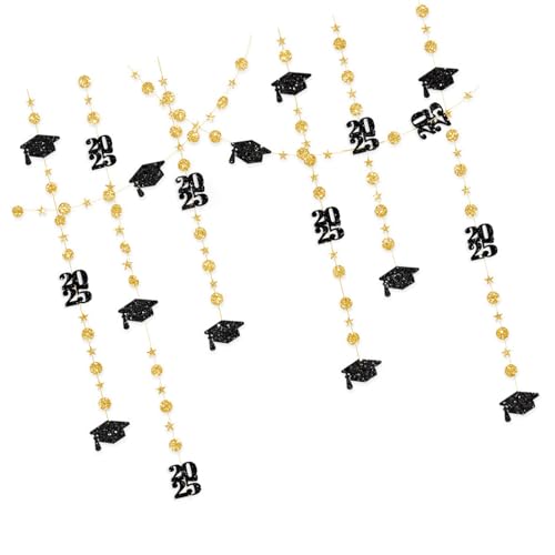 jebyltd Abschlusshänge Girlanden 2025 Glitzerndes Papierthema Für Eröffnungsfoto Hintergrund Dekoration Akademische Feierlichkeiten Hintergrund Dekoration jebyltd Abschlusshänge Girlanden 2025 Glitzerndes Papierthema Für Eröffnungsfoto Hintergrund Dekoration Akademische Feierlichkeiten Hintergrund Dekoration von jebyltd