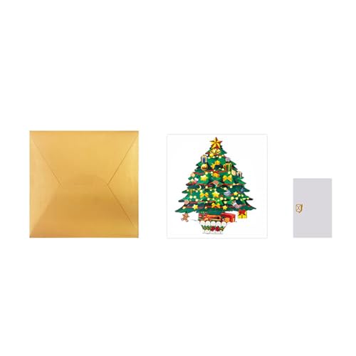 jebyltd Einzigartige Überraschungskarte Weihnachtsbaumgrußkarte Mit LED Lichtern Zeigen Sie Handgefertigte Postkarte Für Familien Und Freunden Handgefertigte Grußkarten jebyltd Einzigartige Überraschungskarte Weihnachtsbaumgrußkarte Mit LED Lichtern Zeigen Sie Handgefertigte Postkarte Für Familien Und Freunden Handgefertigte Grußkarten von jebyltd