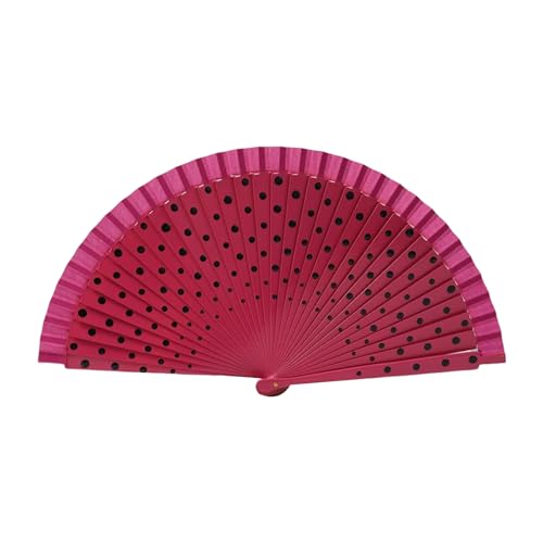 jebyltd Flamenco Spanisch Holzklapperfächerpunkt Muster Moderner Klassischer Vintage Holzhandfan Für Tanz Perfornamnces Party Spanisch jebyltd Flamenco Spanisch Holzklapperfächerpunkt Muster Moderner Klassischer Vintage Holzhandfan Für Tanz Perfornamnces Party Spanisch von jebyltd