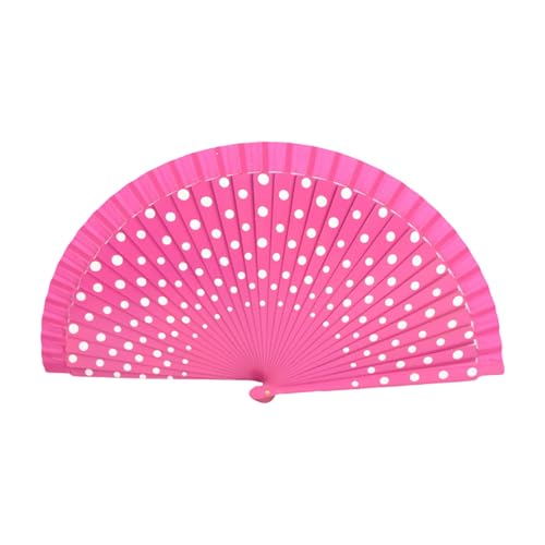 jebyltd Flamenco Spanisch Holzklapperfächerpunkt Muster Moderner Klassischer Vintage Holzhandfan Für Tanz Perfornamnces Party Spanisch jebyltd Flamenco Spanisch Holzklapperfächerpunkt Muster Moderner Klassischer Vintage Holzhandfan Für Tanz Perfornamnces Party Spanisch von jebyltd