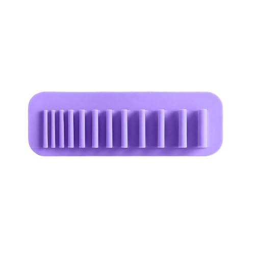 jebyltd Make Up Pinsel Organizer Wandmontierbar Trockenständer Silikon Kosmetikpinsel Aufbewahrungshalter für Fliesen Badezimmer Wand 11-Loch Design Modern Minimalistisch Funktional Violett Lila jebyltd Make Up Pinsel Organizer Wandmontierbar Trockenständer Silikon Kosmetikpinsel Aufbewahrungshalter für Fliesen Badezimmer Wand 11-Loch Design Modern Minimalistisch Funktional Violett Lila von jebyltd