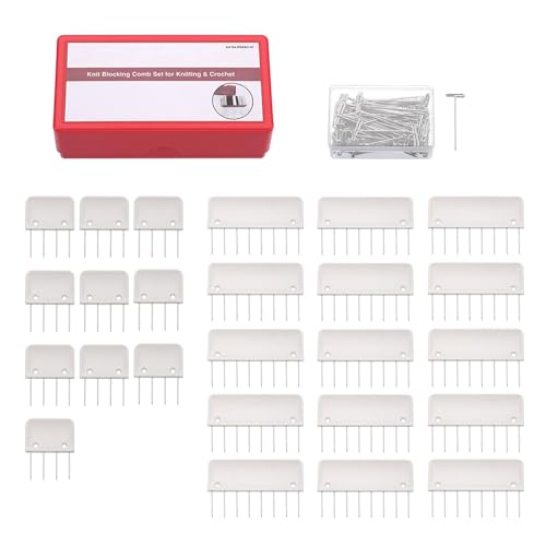 jebyltd Strick Blockieren Kämme Set Strickzubehör Strick Blockierstifte Kits Einfach Für Häkelnadelprojekte Combs Set Pins Kits Strickzubehör Für Zu Hause Zu Verwenden jebyltd Strick Blockieren Kämme Set Strickzubehör Strick Blockierstifte Kits Einfach Für Häkelnadelprojekte Combs Set Pins Kits Strickzubehör Für Zu Hause Zu Verwenden von jebyltd