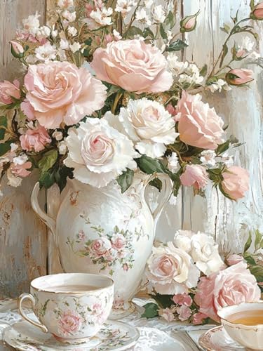 Diamond Painting Erwachsene, Diamant Painting Bilder Blume 35x50cm 5d Diamant Art Bilder Anfänger, Tasse DIY Diamantmalerei Basteln Arts, DIY Mosaikherstellung Bastelset, für Wanddekoration Gift F-7 Diamond Painting Erwachsene, Diamant Painting Bilder Blume 35x50cm 5d Diamant Art Bilder Anfänger, Tasse DIY Diamantmalerei Basteln Arts, DIY Mosaikherstellung Bastelset, für Wanddekoration Gift F-7 von jeihenhg