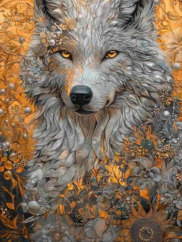 Diamond Painting Erwachsene, Diamant Painting Bilder Wolf 35x50cm 5d Diamant Art Bilder Anfänger, Anlage DIY Diamantmalerei Basteln Arts, DIY Mosaikherstellung Bastelset, Home Wanddekoration A-6 Diamond Painting Erwachsene, Diamant Painting Bilder Wolf 35x50cm 5d Diamant Art Bilder Anfänger, Anlage DIY Diamantmalerei Basteln Arts, DIY Mosaikherstellung Bastelset, Home Wanddekoration A-6 von jeihenhg