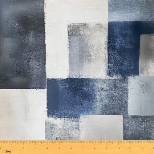 jejeloiu Moderner Kunststoff für Kinder, Jungen, Mädchen, abstrakte Kunst, Polsterstoff für Stühle, 2,7 m, blaues abstraktes Ölgemälde für Zuhause, DIY-Projekte, wasserdichte Dekoration für drinnen jejeloiu Moderner Kunststoff für Kinder, Jungen, Mädchen, abstrakte Kunst, Polsterstoff für Stühle, 2,7 m, blaues abstraktes Ölgemälde für Zuhause, DIY-Projekte, wasserdichte Dekoration für drinnen von jejeloiu