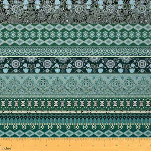 jejeloiu Southwestern geometrischer Kinderstoff, Meterware, Teenager, 91 cm, gestreifter Boho-Polsterstoff für Stühle, verträumter Tribal für Heim-DIY-Projekte, wasserdichte Dekoration für drinnen und jejeloiu Southwestern geometrischer Kinderstoff, Meterware, Teenager, 91 cm, gestreifter Boho-Polsterstoff für Stühle, verträumter Tribal für Heim-DIY-Projekte, wasserdichte Dekoration für drinnen und von jejeloiu