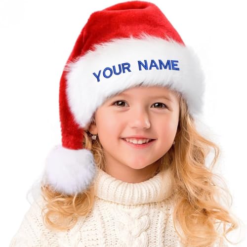 Personalisierte Weihnachtsmütze, personalisierte Weihnachtsmütze, Familien-Weihnachtsmannmütze, personalisierbare Weihnachtsmützen Personalisierte Weihnachtsmütze, personalisierte Weihnachtsmütze, Familien-Weihnachtsmannmütze, personalisierbare Weihnachtsmützen von jfs