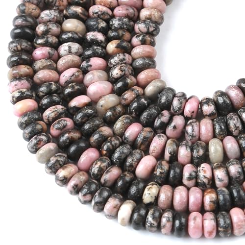 2 x 4 mm 155 schwarze Rhodochrosit-Rhodonit-Röhrchen, Rondelle, Abakus-Scheibe, Abstandshalter für Schmuckherstellung 2 x 4 mm 155 schwarze Rhodochrosit-Rhodonit-Röhrchen, Rondelle, Abakus-Scheibe, Abstandshalter für Schmuckherstellung von jiejinyu
