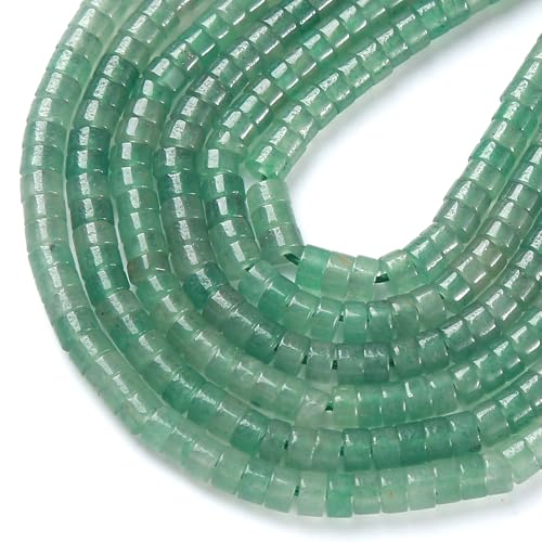 2 x 4 mm grüne Aventurin-Rohrzylinder, Rondelle, Abakusscheibe, Abstandhalter, lose Perlen für Schmuckherstellung, Armband, DIY-Zubehör 2 x 4 mm grüne Aventurin-Rohrzylinder, Rondelle, Abakusscheibe, Abstandhalter, lose Perlen für Schmuckherstellung, Armband, DIY-Zubehör von jiejinyu
