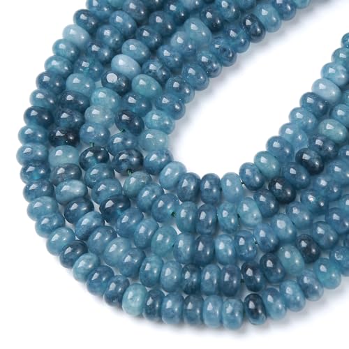 5 x 8 mm, 72 Stück Apa-Jade-Röhrchen, Rondelle, Abakus-Scheibe, Abstandhalter, lose Perlen für Schmuckherstellung, Armband, DIY-Zubehör 5 x 8 mm, 72 Stück Apa-Jade-Röhrchen, Rondelle, Abakus-Scheibe, Abstandhalter, lose Perlen für Schmuckherstellung, Armband, DIY-Zubehör von jiejinyu