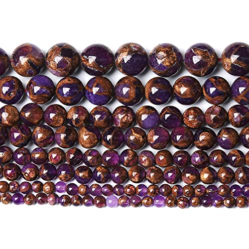 6 mm 61 Stück lila Cloisonne Basteln lose runde Perlen für Schmuckherstellung DIY Armband 6 mm 61 Stück lila Cloisonne Basteln lose runde Perlen für Schmuckherstellung DIY Armband von jiejinyu