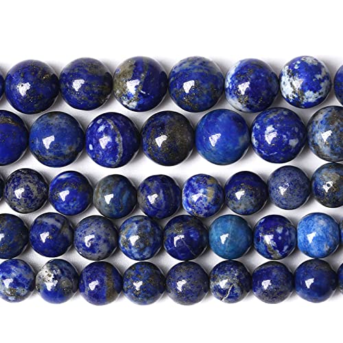 88 Stück A-Grade Blau Lapislazuli Naturstein Perlen für Schmuckherstellung Energie Glas Armband Heilung 1 Stränge 88 Stück A-Grade Blau Lapislazuli Naturstein Perlen für Schmuckherstellung Energie Glas Armband Heilung 1 Stränge von jiejinyu