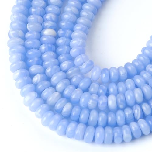 Abstandshalter für Schmuckherstellung, 2 x 4 mm, 155 Stück, violetter Achat, Rondelle, Abakus, Scheiben, Abstandshalter von jiejinyu