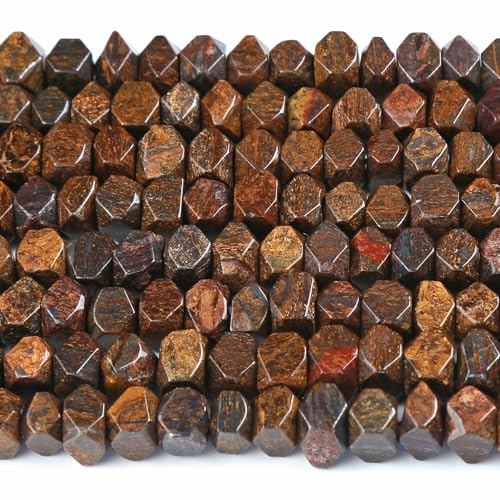 Bronzit-Natursteinperlen, 6 x 11 mm, unregelmäßig, Spezialschliff-Steinperlen für Schmuckherstellung, DIY-Armband, Zubehör, 38,1 cm Bronzit-Natursteinperlen, 6 x 11 mm, unregelmäßig, Spezialschliff-Steinperlen für Schmuckherstellung, DIY-Armband, Zubehör, 38,1 cm von jiejinyu