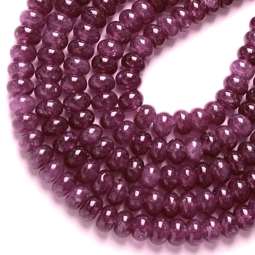 Chalcedon-Röhre, Rondelle, Abakusscheibe, Abstandhalter, lose Perlen für Schmuckherstellung, Armband, DIY-Zubehör, 5 x 8 mm, 72 Stück Chalcedon-Röhre, Rondelle, Abakusscheibe, Abstandhalter, lose Perlen für Schmuckherstellung, Armband, DIY-Zubehör, 5 x 8 mm, 72 Stück von jiejinyu