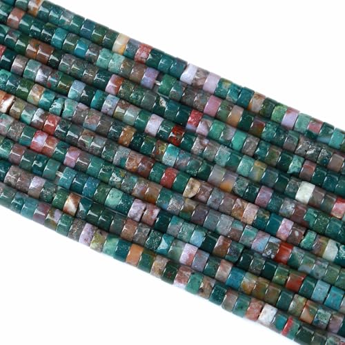 Distanzscheiben aus indischem Achat, 2 x 4 mm, 155 Stück, für Schmuckherstellung Distanzscheiben aus indischem Achat, 2 x 4 mm, 155 Stück, für Schmuckherstellung von jiejinyu