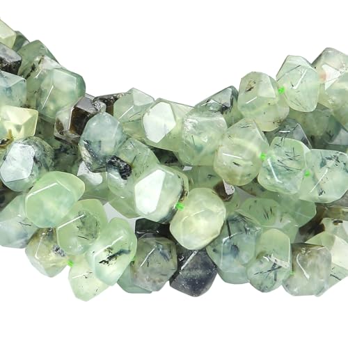Prehnit-Kristallperlen, natürliche Edelsteinperlen, 38,1 cm, unregelmäßig, speziell geschliffene Steinperlen für Schmuckherstellung, DIY-Armbänder, 6 x 11 mm Prehnit-Kristallperlen, natürliche Edelsteinperlen, 38,1 cm, unregelmäßig, speziell geschliffene Steinperlen für Schmuckherstellung, DIY-Armbänder, 6 x 11 mm von jiejinyu