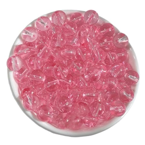 100 Stück 8 mm klare Glasperlen, zur Herstellung von Armbändern, zur Schmuckherstellung, Projekte, Glasperlen 100 Stück 8 mm klare Glasperlen, zur Herstellung von Armbändern, zur Schmuckherstellung, Projekte, Glasperlen von jiingekk
